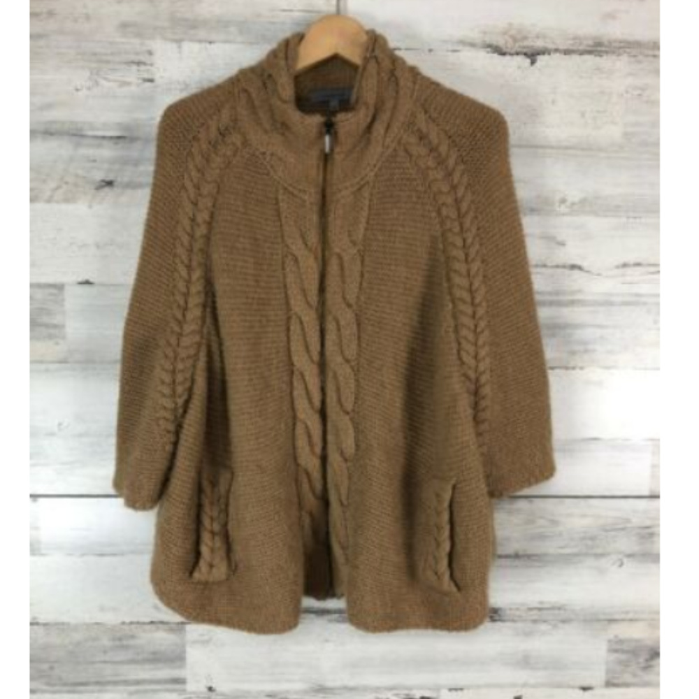 Classiques Entier XS/S Cape Poncho Cardigan Sweate